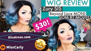 ✨Front Lace WIG REVIEW✨ Zury Sis  MONI  Som RT Mojito  30 🤩 Divatresscom [upl. by Yerok]