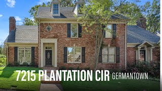 7215 Plantation Circle  Germantown Tennessee [upl. by O'Toole]