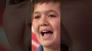 Adorable Singing Audition WINS OVER SIMON COWELL shorts xfactor xfactoruk [upl. by Eikcim]