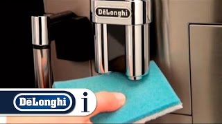 How to Clean the Coffee Outlets of Your DeLonghi PrimaDonna S Coffee Machine [upl. by Sampson]