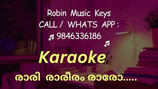 RAREE RARERAM RARO  SAMPLE KARAOKE WITH LYRICS  ONNUMUTHAL POOJYAM VARE [upl. by Kobe]