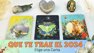 ¿Que Te Traerá el Año 2024 Sorpresas en el horizonte  Elige una Carta ✨ Tarot Interactivo [upl. by Gibbon]