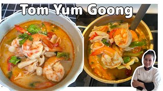 Thai Soup Recipe • Easy Tom Yum Recipe • Authentic Tom Yum ThaiChef Food [upl. by Toms]