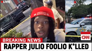 Florida Rapper Julio Foolio Setup Shot At Birthday Party Witness Seen 2 Cars Follow [upl. by Welford]