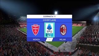 FC 25  Monza vs AC Milan  Okafor  Morata  Serie A 20242025 [upl. by Gitel814]