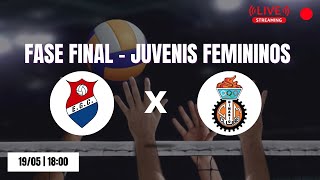 Fase Final Juvenis Femininos FINAL  Esmoriz GC x Castêlo da Maia GC [upl. by Deehsar]