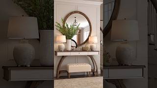 Entryway Decorating Ideas 2024 Entrance Foyer Designs Home Interior Design Trends console Table [upl. by Leupold829]