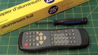 Quick Hack Boost Range of TV Remote [upl. by Fanchette]