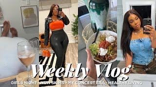 IN MY CONCERT ERA • THE BESTTT SKIMS HAUL • GIRLS NIGHT OUT • HEALTHY LIVING  Gina Jyneen VLOGS [upl. by Yevre]