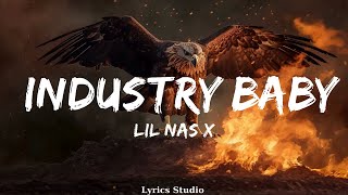 Lil Nas X  Industry Baby Lyrics ft Jack Harlow  Music Zion [upl. by Jorin764]