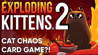 CHAOTIC CAT CARD GAME  Exploding Kittens 2 PC Gameplay [upl. by Alard]