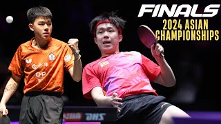 FULL MATCH  Wang Chuqin vs Kao Cheng Jui  FINALS 2024 Asian Championships [upl. by Martens]