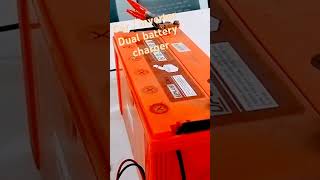 Dual battery charger for lead acid battery chargeable carbatterycharger [upl. by Viguerie]