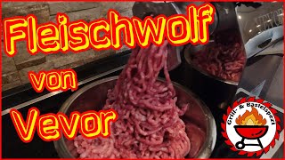 Vevor Fleischwolf 850Watt  Unboxing Test Fazit [upl. by Clifford]