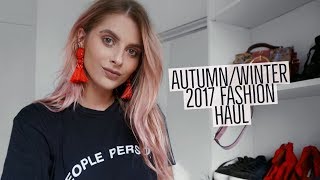 AutumnWinter 2017 Fashion Haul  Fashion Influx [upl. by Encratia]