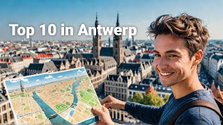 Explore Antwerp Belgium  Top 10 Places you must have seen [upl. by Anelrahs]