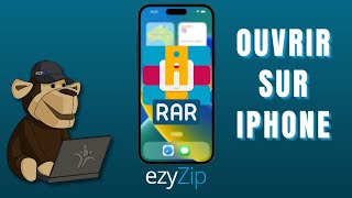 Comment ouvrir un fichier RAR sur iPhone Guide simple [upl. by Odiug]
