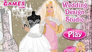 Barbie Video  Barbie Wedding Dress Up Games [upl. by Rramo]