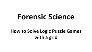 Logic Grid Puzzle Tutorial  Superheroes [upl. by Paulson]