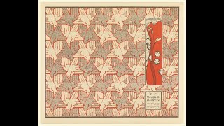 Die Tausend Raben a tessellation by Koloman Moser [upl. by Zoellick]