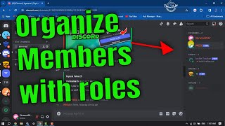 How to show roles on sidebar Discord 2024  Full Guide [upl. by Schrader]