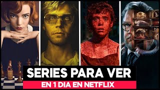 ¡Descubre las 10 MEJORES MINISERIES de Netflix para un DÍA de MARATÓN [upl. by Gilmer339]