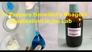 Benedicts Reagent Preparation [upl. by Tychonn639]