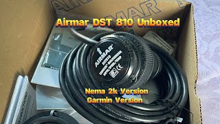 UNBOXED Garmin Airmar DST810 Smart Nema Thruhull Transducer Distance Speed Temperature [upl. by Arreic]