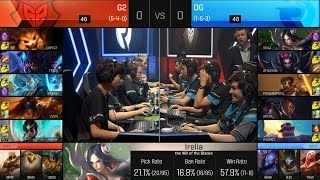 G2 vs OG Game 1 Highlights  G2 ESPORTS vs ORIGEN EU LCS Week 5 Summer 2016 [upl. by Dionne]