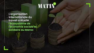 Economie sociale et solidaire au Maroc  Les recommandations de lOIT [upl. by Noreg]