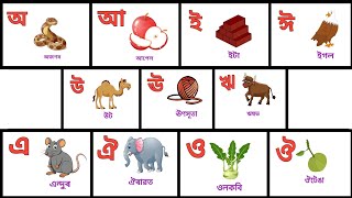 assamese alfabet  assamese alphabet learning  Swaraborno [upl. by Fax843]