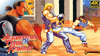 Aggressors of Dark Kombat  Lee Hae Gwon Arcade  1994 4K 60FPS [upl. by Munmro]