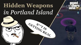 GTA 3  Hidden Weapons in Portland Island [upl. by Buhler]