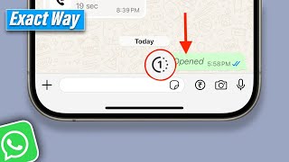 how to send one time view photo in whatsapp 2024  Exact Way [upl. by Ransome687]