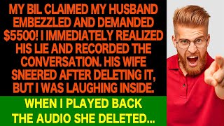 BILs Blackmail EXPOSED 5500 Lie Backfires His Wife Deleted PROOF But I Was READY [upl. by Accebber325]