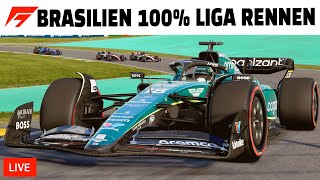 F1 23 SIM Online Liga 71 Runden beim Brasilien Grand Prix mit Sprint [upl. by Asirac561]