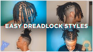 Easy Dreadlocks Styles 2021  Hightop Dreadlock Styles  How To Dreadlock Styles [upl. by Wittie]