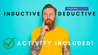 Introduction to Inductive and Deductive Reasoning Includes Activity [upl. by Neetsuj]