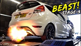 MY EPIC STAGE 3 FORD FIESTA ST TRANSFORMATION [upl. by Inaffit]