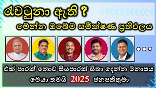 2025 අපේ ජනපති කවුද  එහෙනම් මේක බලලා දෙන්න අදහස කමෙන්ට ඵකකින්  N YOU TV [upl. by Sibley]