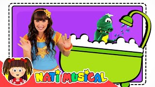 El Cocodrilo Drilo 🐊 Canciones Infantiles 🎵 Nati Musical ⭐ [upl. by Pacifa]