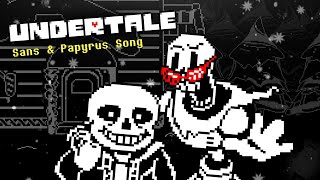 Undertale Sans and Papyrus  To the Bone  Animated Sprite Music JT Music [upl. by Llesig]