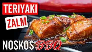 De allerlekkerste TERIYAKI ZALM op cederhout van de BBQ [upl. by Enilorac]