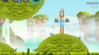 Angry Birds Star Wars 2 Level B114 Naboo Invasion 3 star Walkthrough [upl. by Ahtelat]