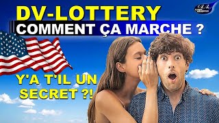 DV LOTTERY 2025  Ya til un secret pour être sélectionné à la loterie Américaine [upl. by Aneger]