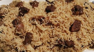 JINSI YA KUPIKA PILAU TAMU YA NYAMA YA NGOMBEBEEF PILAU [upl. by Salamanca94]