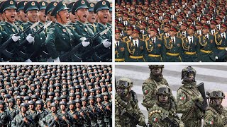 10 DESFILES MILITARES mas IMPRESIONANTES del Mundo [upl. by Fillender798]