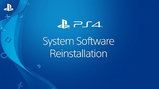 Reinstalling System Software  PS4 [upl. by Arnoldo]