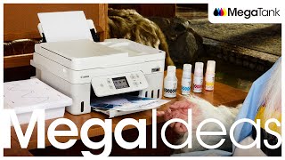 Print Your MegaIdeas with Canon MegaTank Printers [upl. by Mercedes]