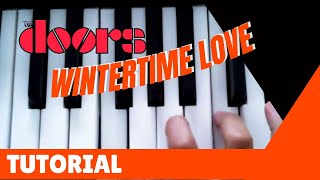 Wintertime Love  The Doors  Tutorial and Cover Vox Continental Piano Bass [upl. by Hendry]